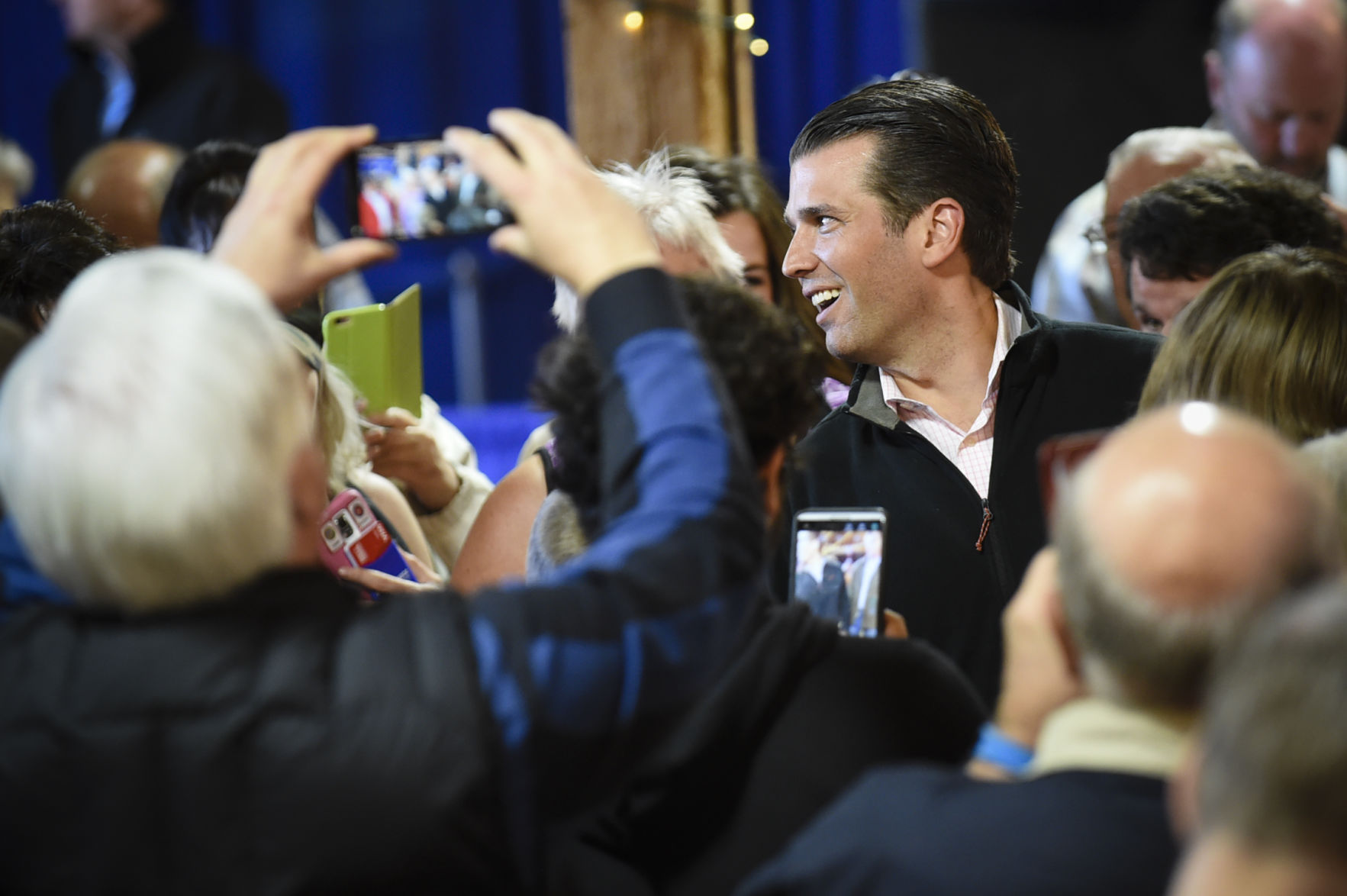 Greg Gianforte rally with Donald Trump Jr.